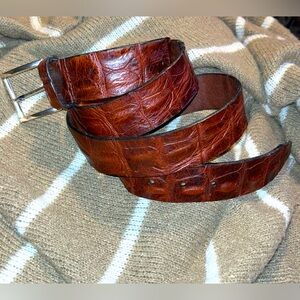 Allen Edmonds Alligator belt
